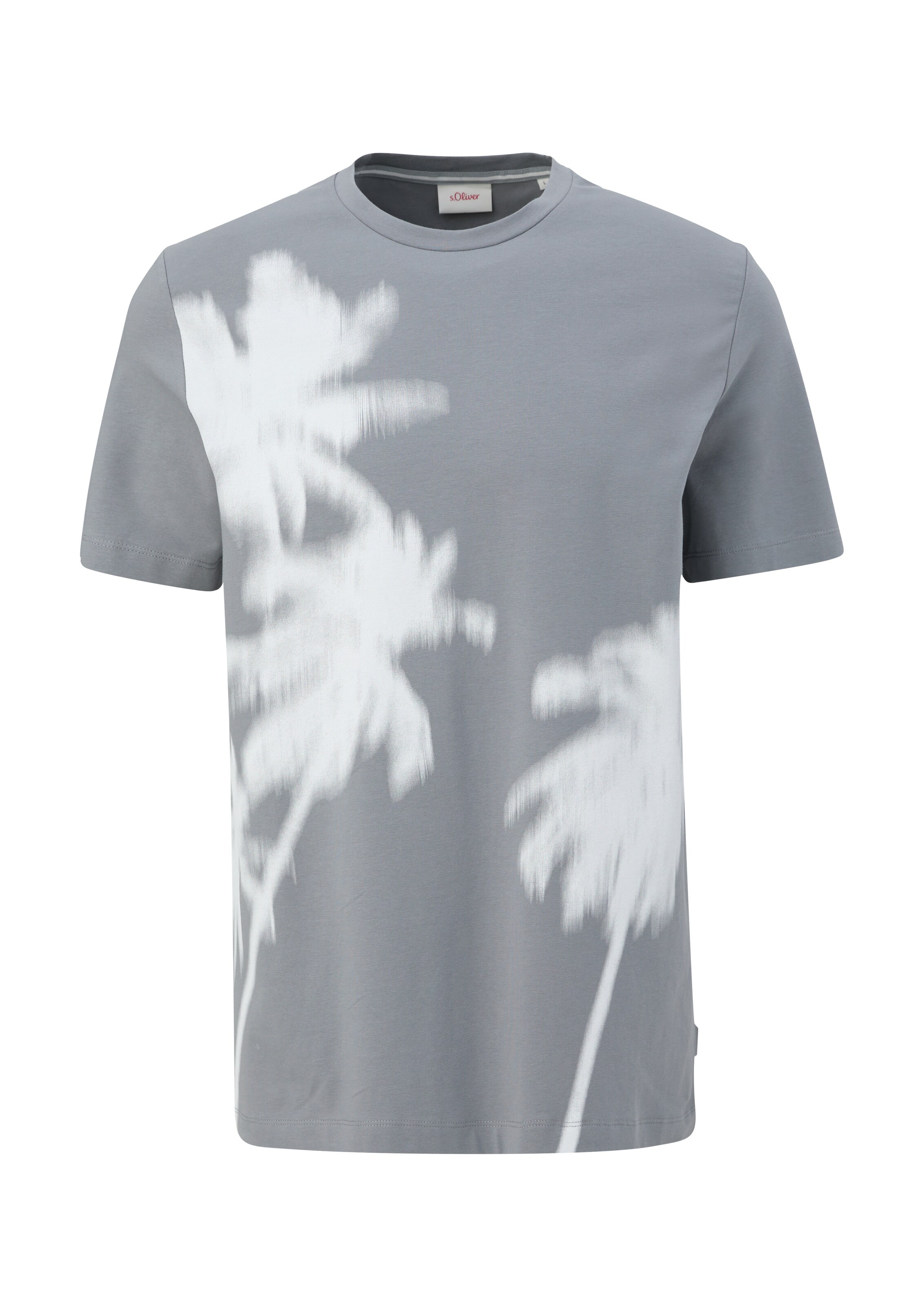 s.Oliver Shirt in Grijs: voorkant