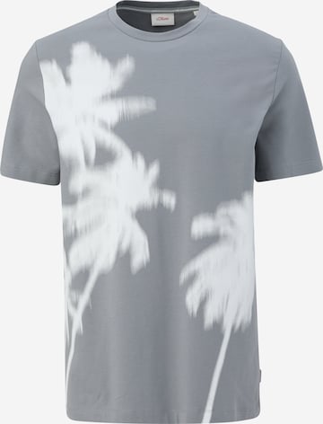 s.Oliver Shirt in Grey: front