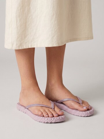 ILSE JACOBSEN Sandal 'Cheerful 01' in Purple: front