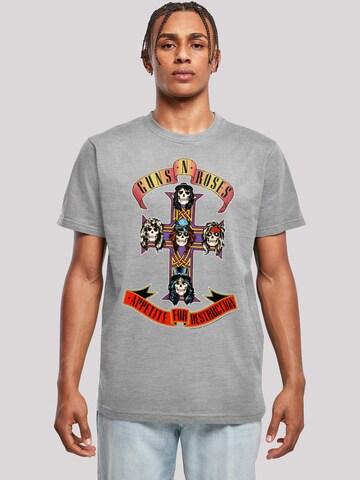 F4NT4STIC Shirt in Grey: front