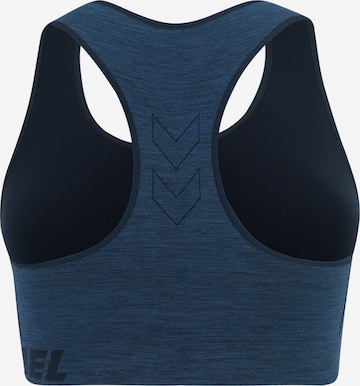 Hummel Bustier Sport-BH in Blau