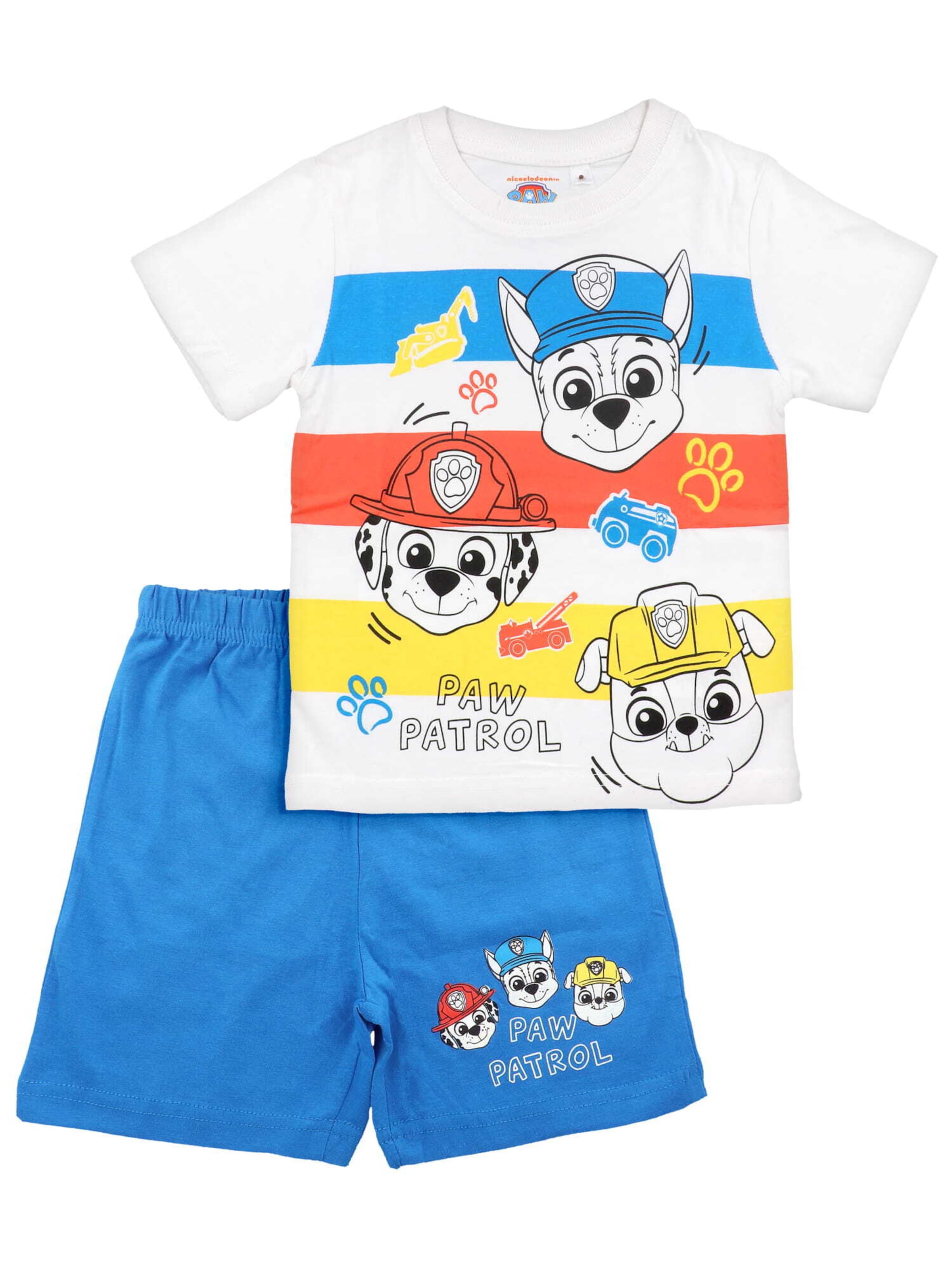 PAW Patrol Schlafanzug 'Paw Patrol' in Blau: Vorderseite