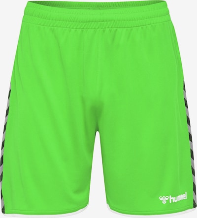 Hummel Sportbroek in de kleur Neongroen / Zwart, Productweergave