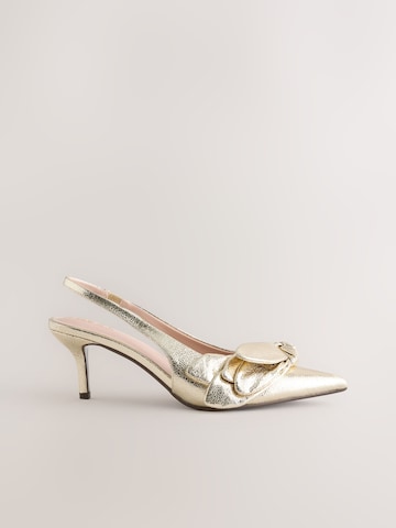 Next Slingback pumps 'Forever Comfort' in Gold