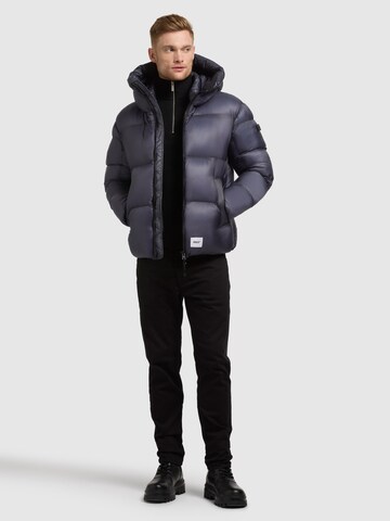 khujo Winterjacke 'Dane' in Blau