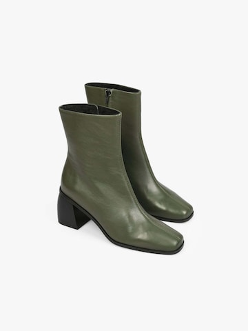 Scalpers Ankle Boots 'Banana' in Green