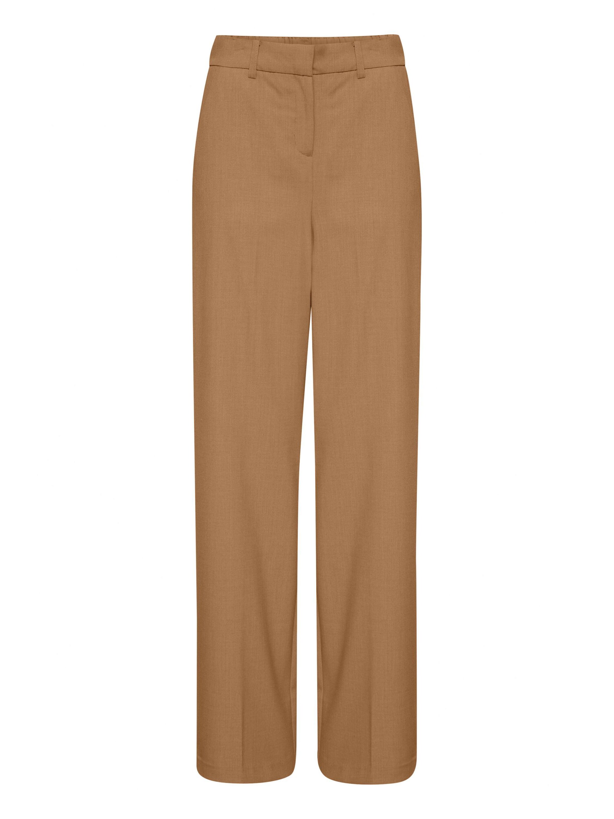 b.young Trousers 'DANTA' in Brown: front
