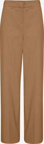 b.young Trousers 'DANTA' in Brown: front