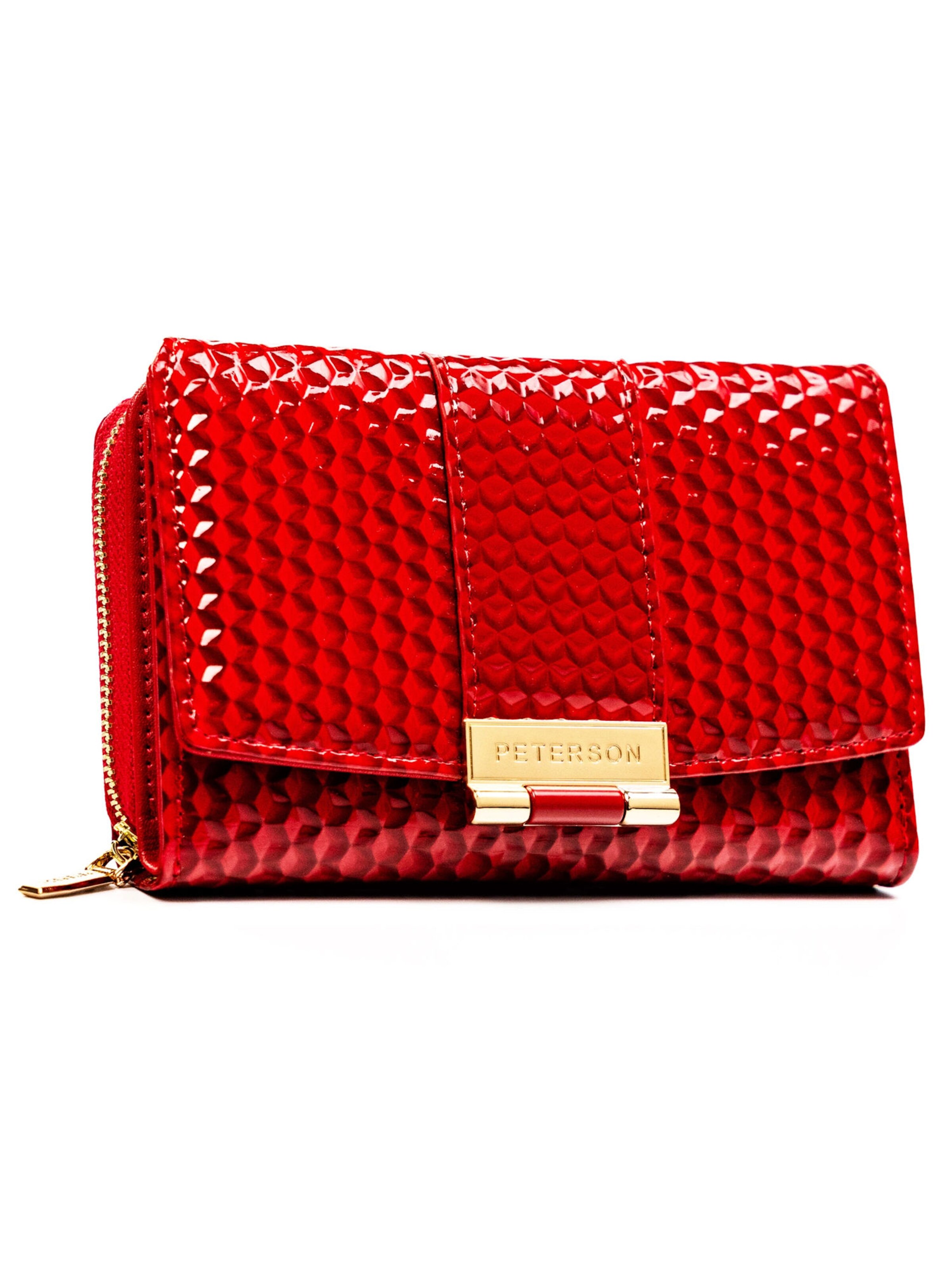 Tomshop24-7 Wallet 'Peterson RFID' in Red: front
