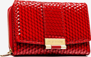 Tomshop24-7 Wallet 'Peterson RFID' in Red: front