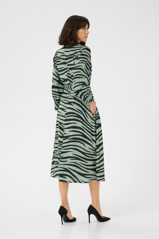 Kaffe Blousejurk 'Emine Olga' in Groen