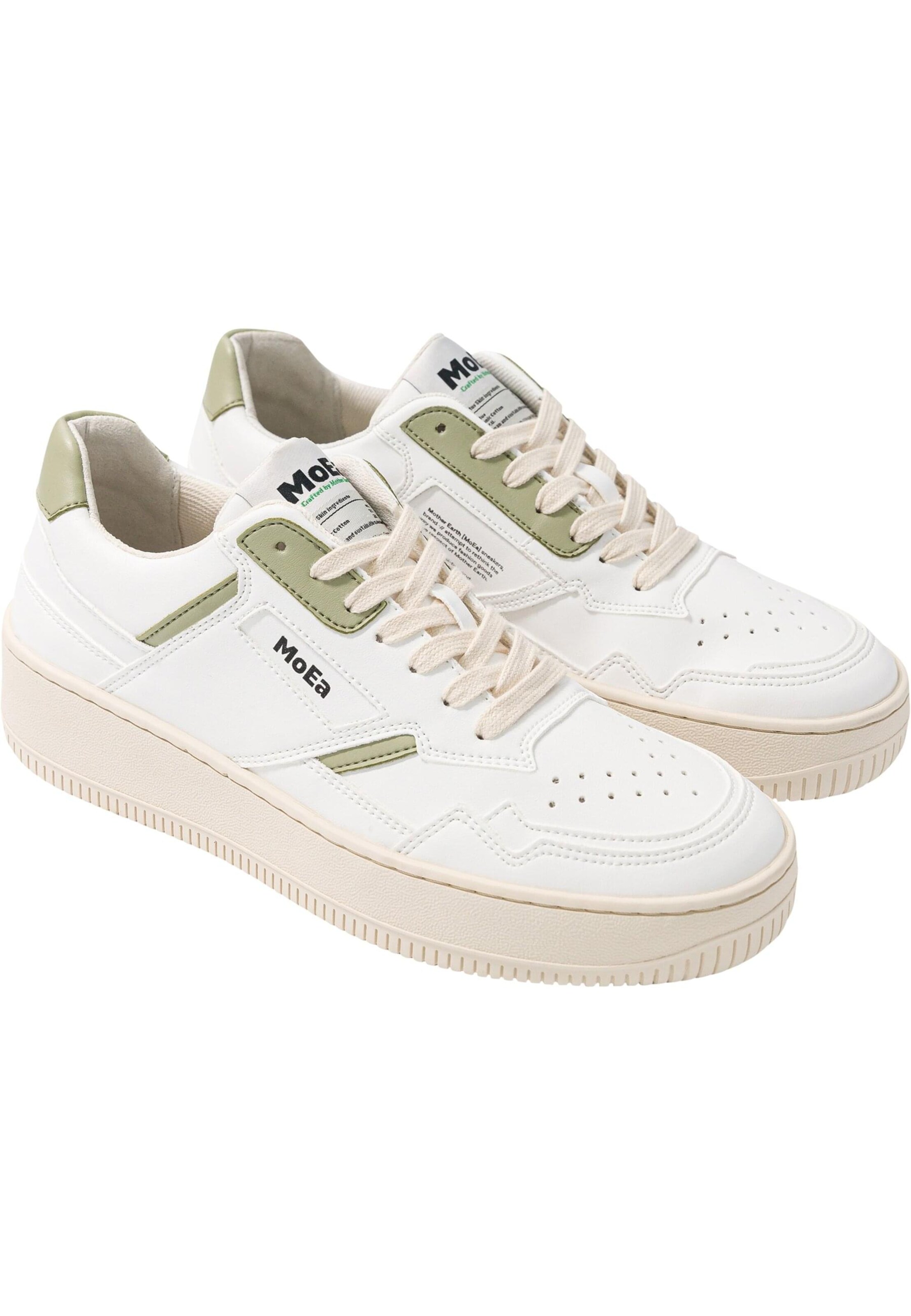 Sneaker bassa 'Gen1 - Cactus' di MoEa in bianco
