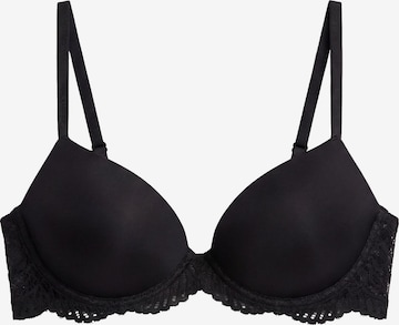 Classique Soutien-gorge 'Perfectly Fit' Calvin Klein en noir : devant