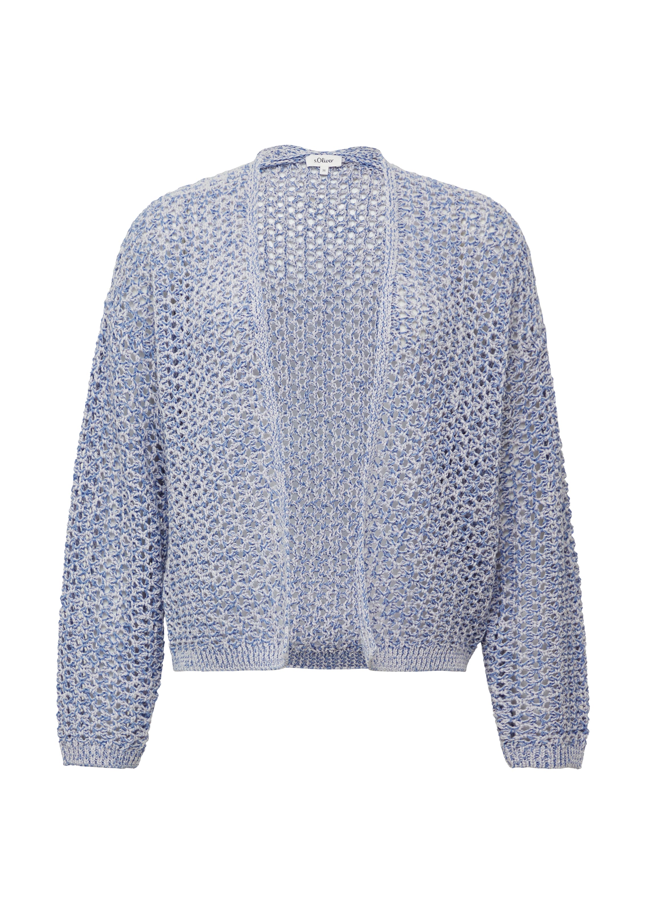 Cardigan s.Oliver en violet : devant