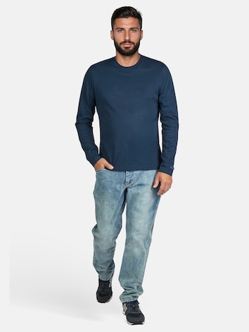 salzhaut Shirt 'Ebb' in Blauw