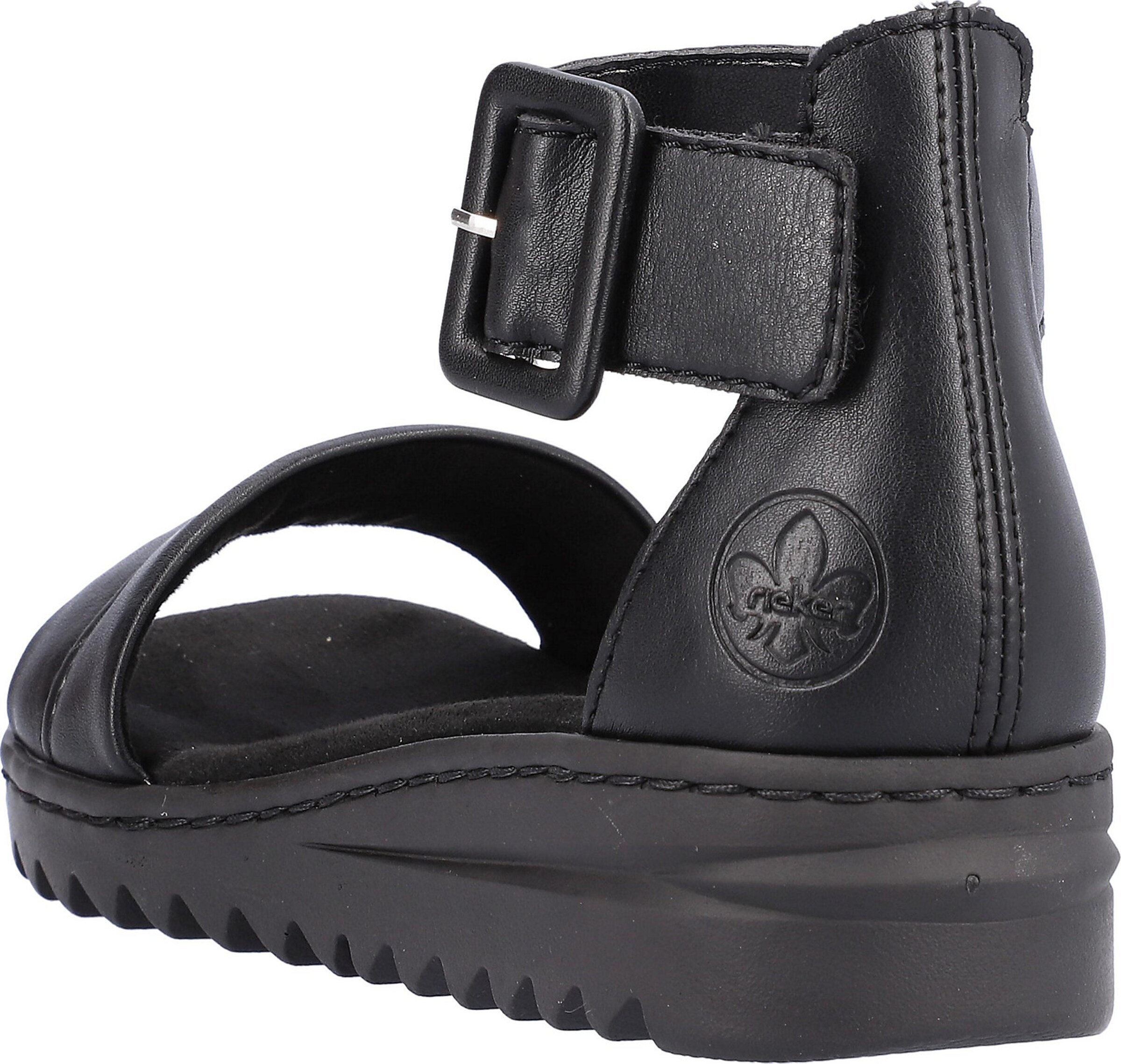 Rieker Sandale in Schwarz