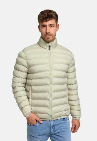 INDICODE JEANS Übergangsjacke 'Bjarne' in Beige
