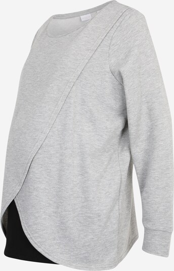 Mamalicious Curve Shirt 'Christiane' in Grey / Black, Item view