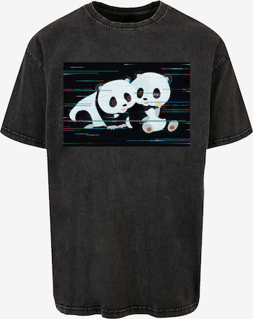 T-Shirt 'Tao Tao Retro' F4NT4STIC en noir : devant