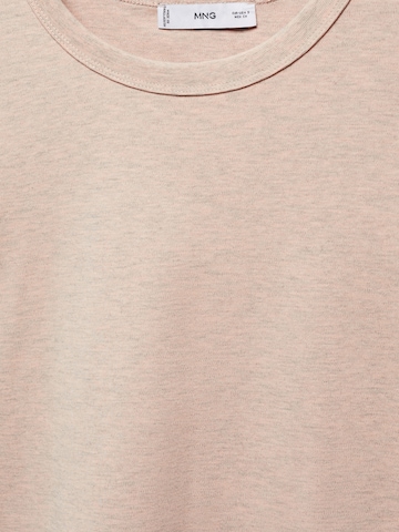 MANGO Koszulka 'TRUFFLE' w kolorze beżowy