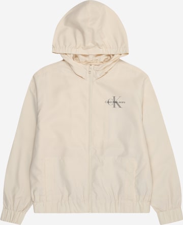 Geacă de primăvară-toamnă 'Essential' de la Calvin Klein Jeans pe bej: față