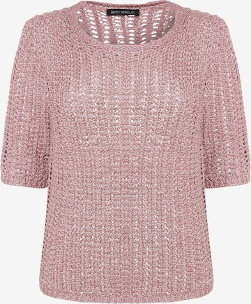 Pull-over Betty Barclay en rose : devant
