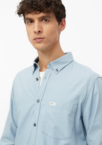 s.Oliver Regular fit Button Up Shirt in Blue