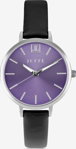 JETTE Analog Watch in Silver: front