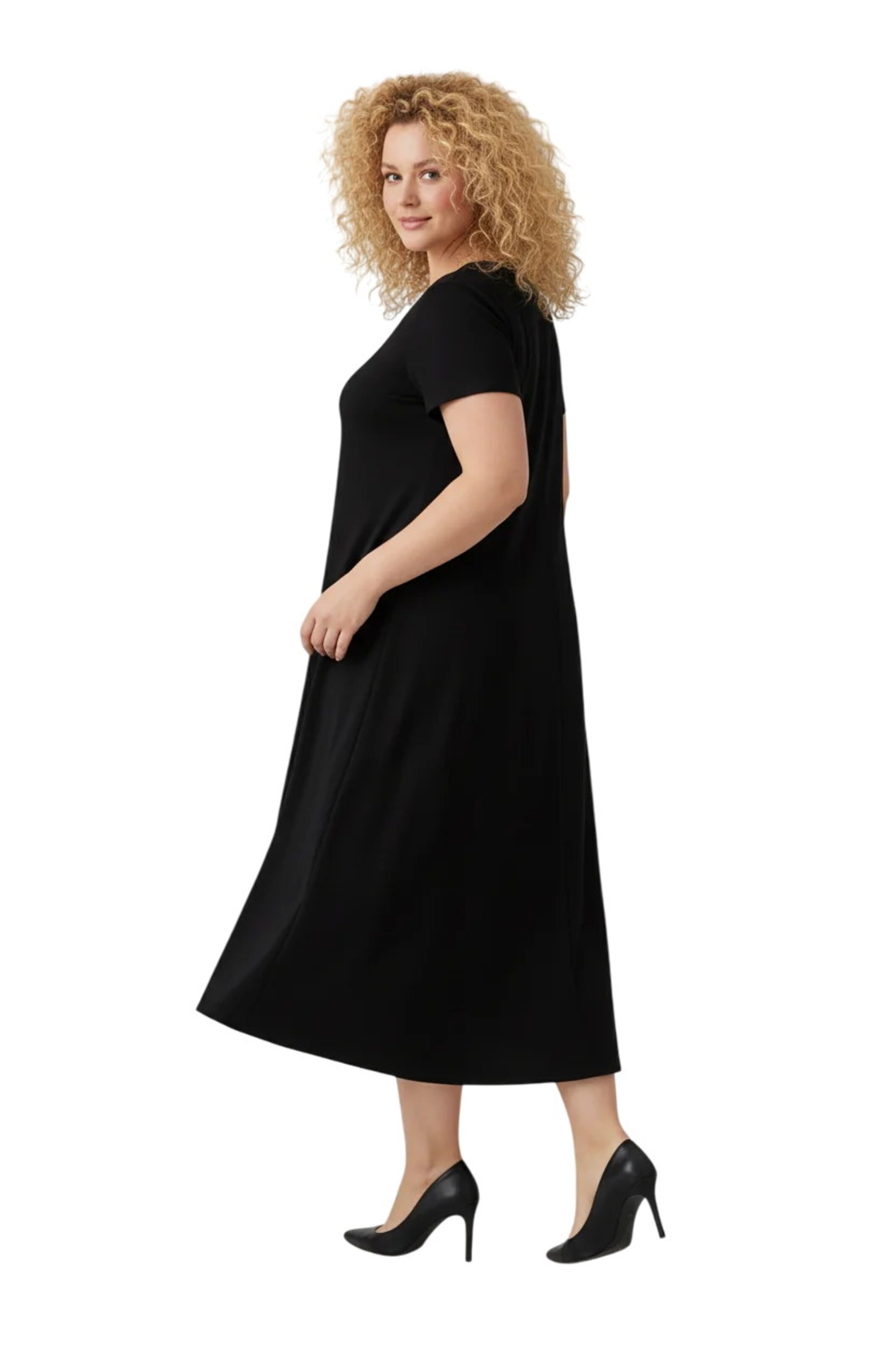 Shape Of You Kleid in Schwarz