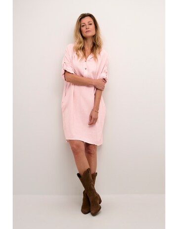 Cream Kjole 'Lark' i pink