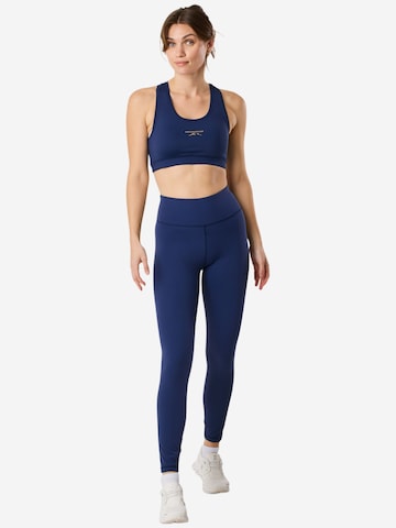 SWEDEMOUNT Skinny Sportovní kalhoty 'Move' – modrá