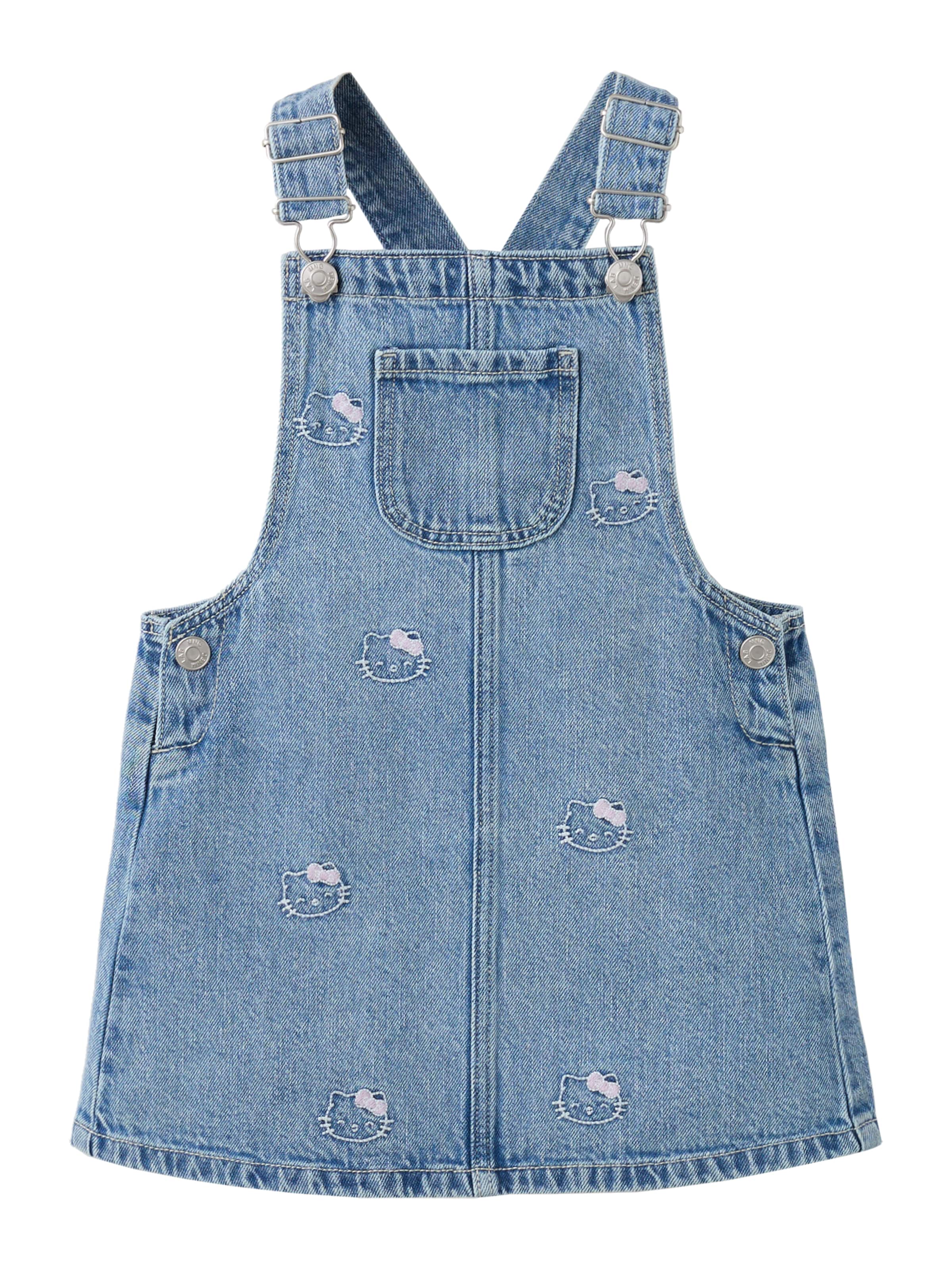 MANGO KIDS Mekko värissä sininen: etupuoli