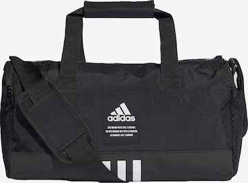 ADIDAS SPORTSWEAR Sports Bag '4Athlts' in Black: front