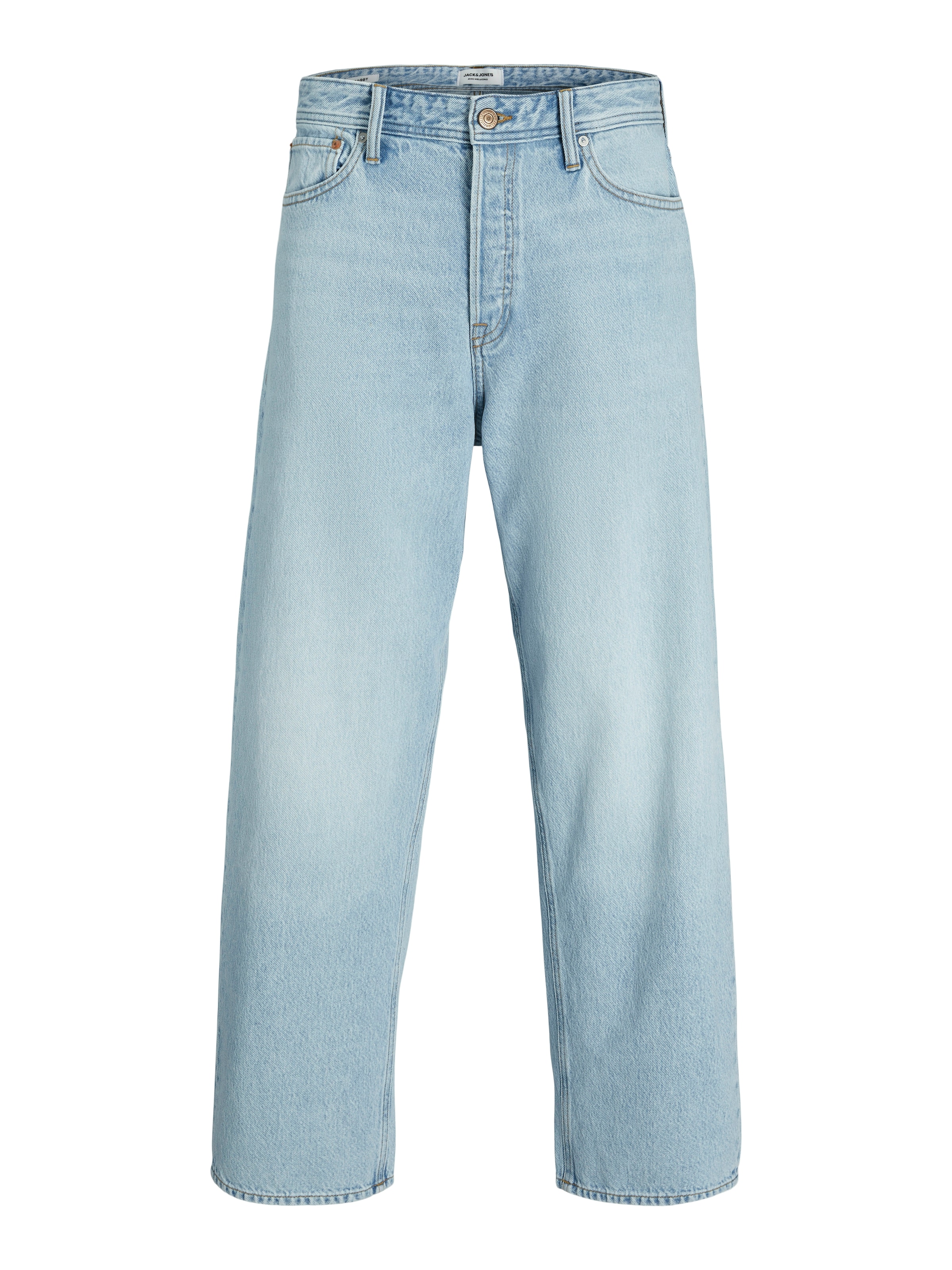 JACK & JONES Baggy Jeans 'JJIAlex' in Blue: front