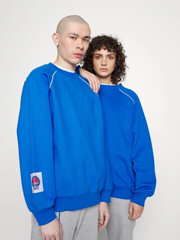 Pull-over ' DPJAMES ' Denim Project en bleu : devant