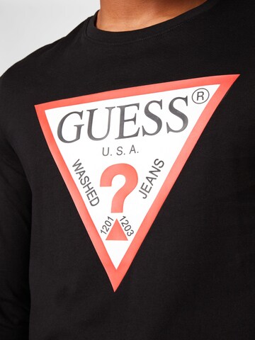 T-Shirt GUESS en noir