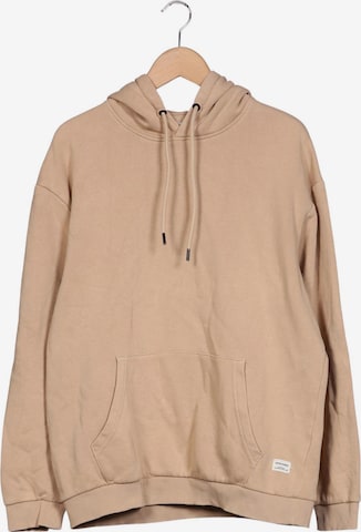 JACK & JONES Kapuzenpullover L in Beige: Vorderseite