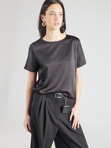 Weekend Max Mara Blouse 'ZONA' in Zwart: voorkant
