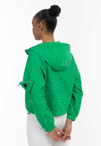 MYMO Φθινοπωρινό και ανοιξιάτικο μπουφάν σε πράσινο