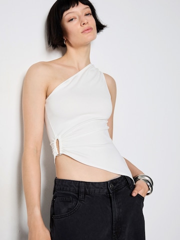Bershka Overdel i beige: forside