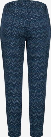 Ragwear Lużny krój Spodnie 'Talin Chevron' w kolorze niebieski
