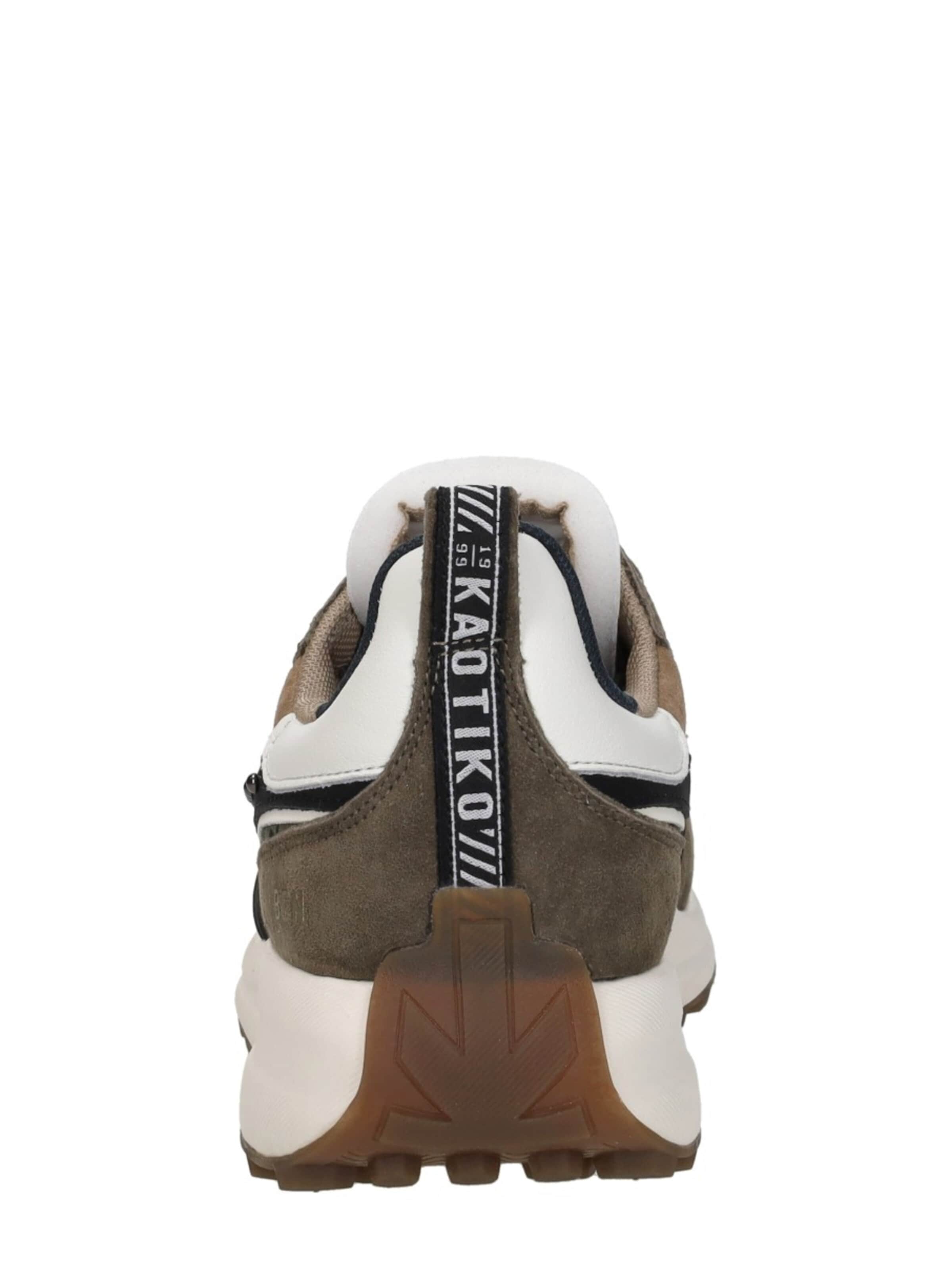 Kaotiko Sneakers laag 'Detroit Glam' in Groen