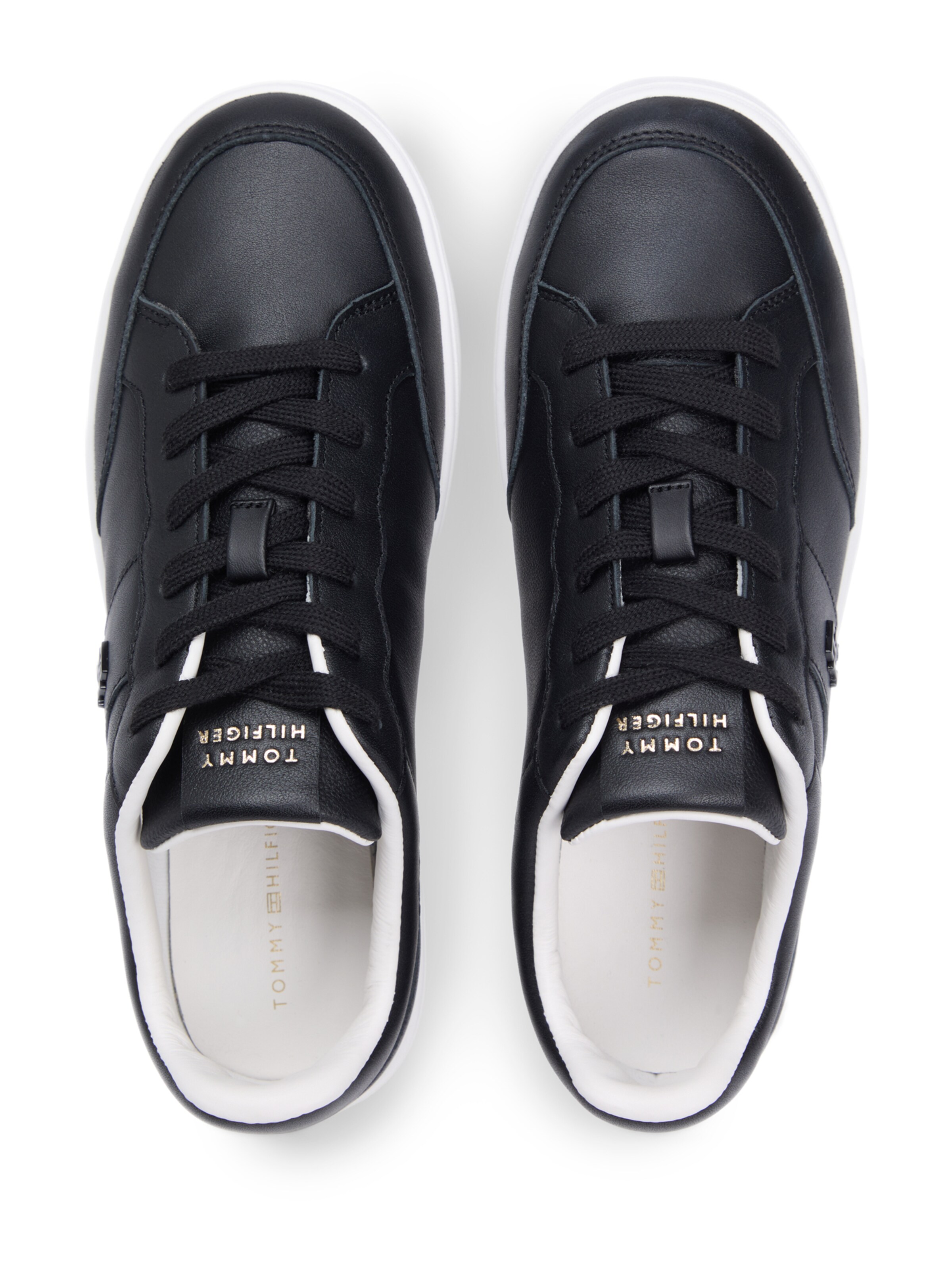 Sneaker low 'HERITAGE COURT' de la TOMMY HILFIGER pe negru