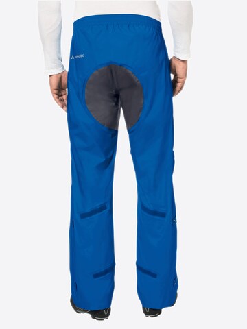 VAUDE Regular Sporthose 'Drop' in Blau