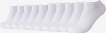 camano Socks in White: front