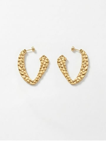 DNSK Copenhagen Earrings 'RAGNA' in Gold: front