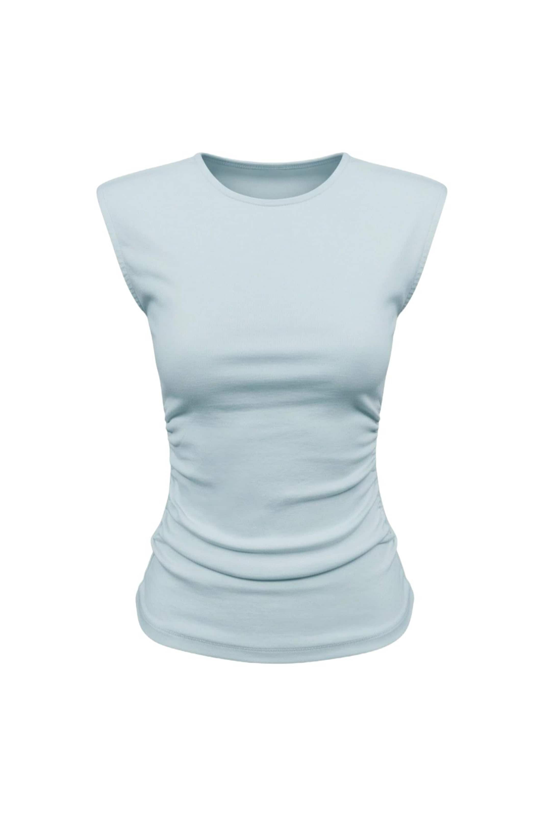 Alexa Dash Top in Blau: Vorderseite