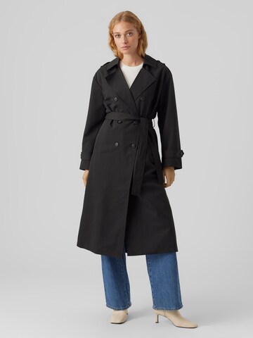 VERO MODA Between-seasons coat 'CHLOE' in Black: front