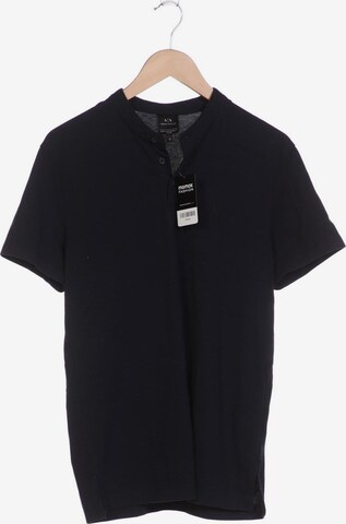 ARMANI EXCHANGE Shirt in M in Blue: front