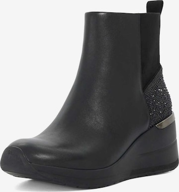Chelsea Boots Dune LONDON en noir : devant